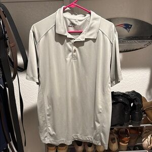 Men's Gray Polo Shirt